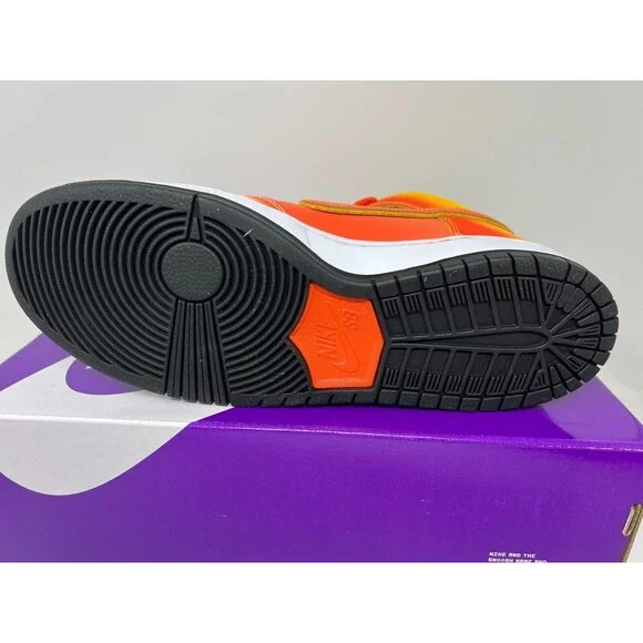 Nike SB Dunk High Sweet Tooth Candy Corn Halloween Shoes FB5107-700 Size 10.5 - Picture 6 of 9